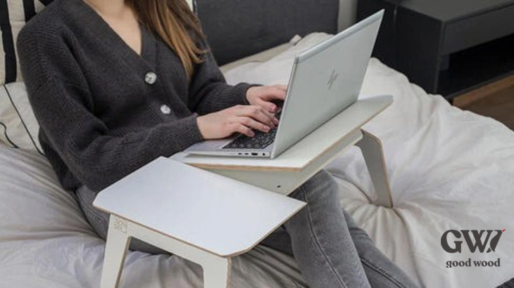 استفاده از میز و استند لپ تاپ برای هر محیطی حتی برای نشستن برروی زمین