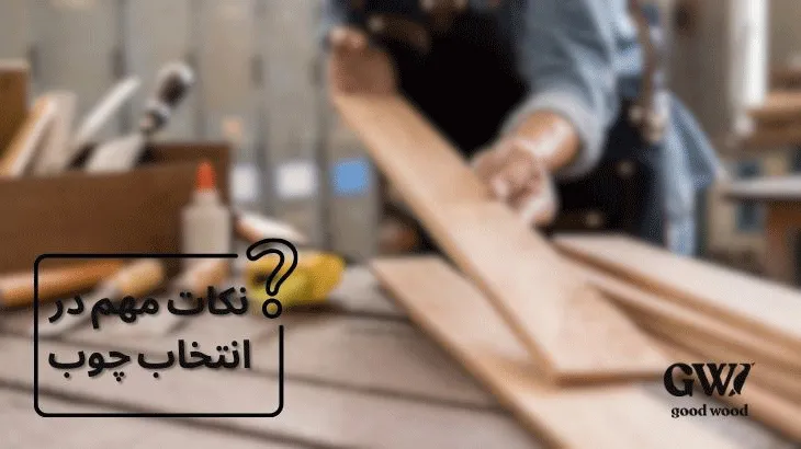 ۵ نکته کلیدی در انتخاب بهترین نوع چوب برای پروژههای نجاری نکات مهم انتخاب چوب مناسب برای پروژهها