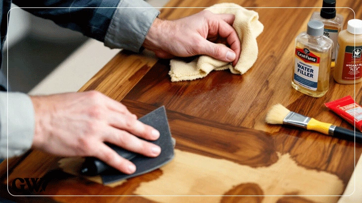  بازگرداندن ظاهر و کیفیت اولیه چوب پس از تورم و تغییر رنگ